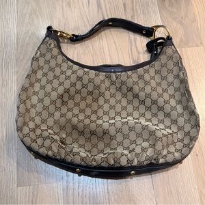 Gucci Brown Hobo Bag 100% Authentic